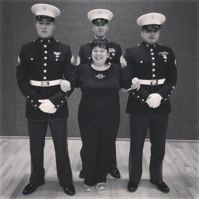 Director Miss Lucy and Marines