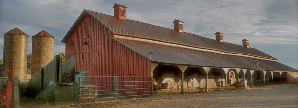 1800's barn with dance hall area and old style western saloon