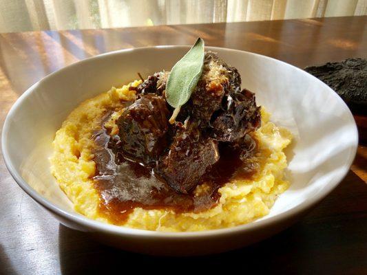 Short ribs and polenta