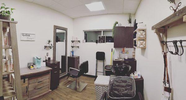 Panoramic view of Salon Selah