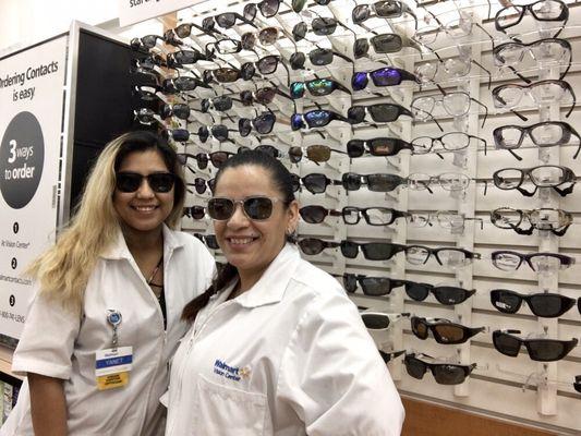 Alma and yanet at Walmart Vision Center