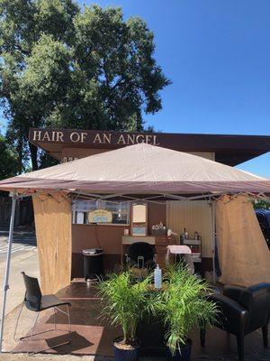 Hair of an Angel al Fresco!!