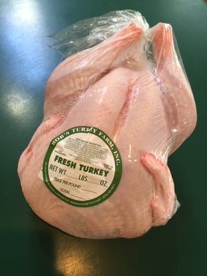 This Is One Of Our Fresh Turkey's