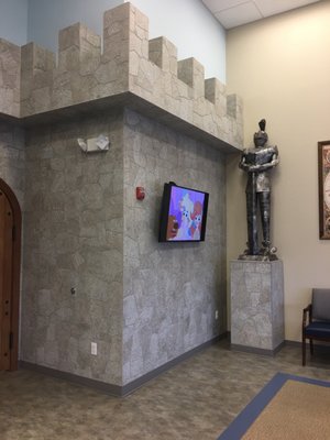 Cool Castle waiting room