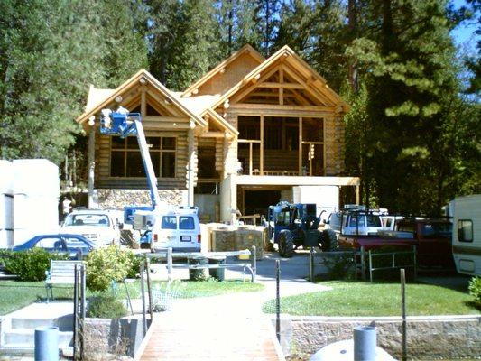 Custom Log Home