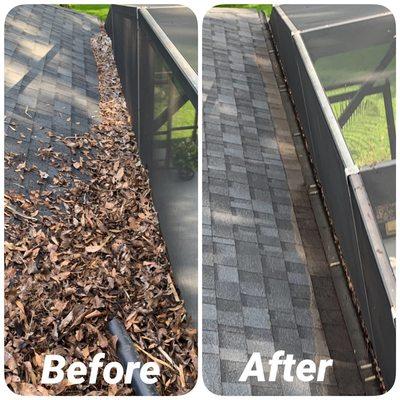 Gutter cleaning