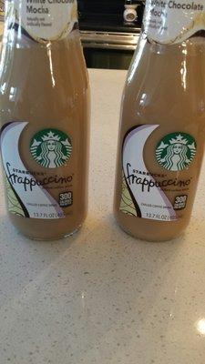 $2.47 Starbucks bottled coffee.