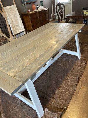 Handcrafted Farmhouse Table