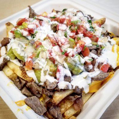 Carne asada fries