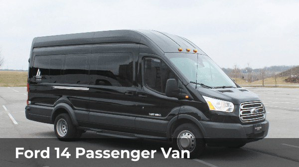 14 passenger High Roof Van