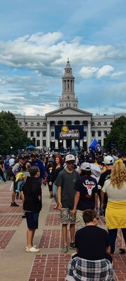 Nuggets championship celebration