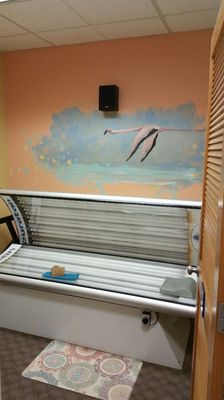 One of our tanning rooms...