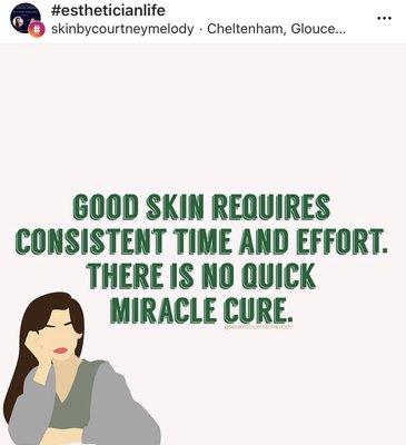 Good skin care is where it's at!