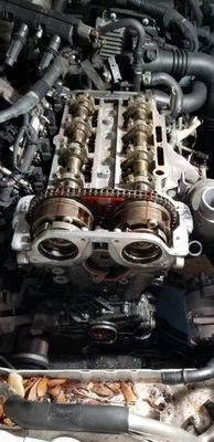 2012 chevy cruz 1.4 eco timing chain removal