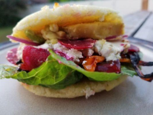 Vegetable Arepa