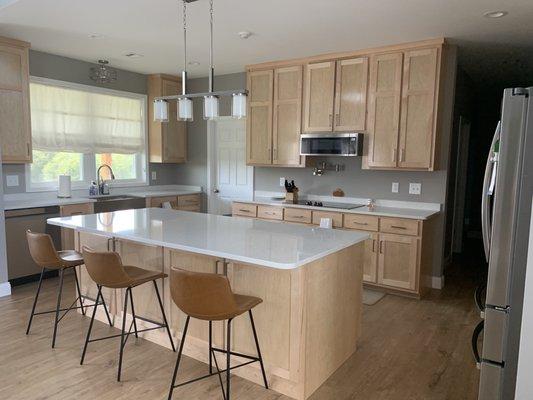 Beautiful custom cabinetry. We are in love with how everything turned out in our home.