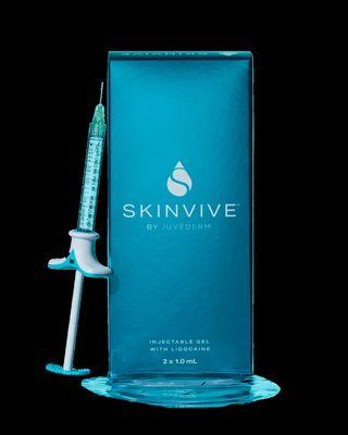 We offer SKINVIVE by Juvederm, hydrating skin from within with hyaluronic acid micro droplet injections