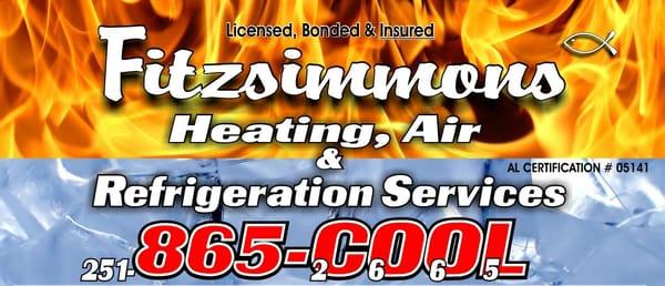 Fitzsimmons Heating, Air & Refrigeration Services