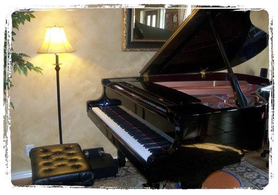 there's nothing like the touch and sound of a grand piano