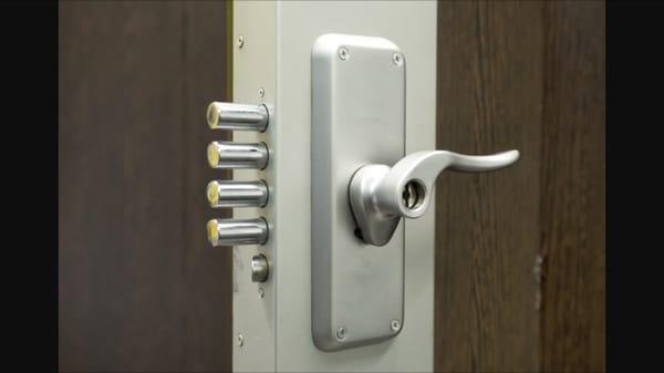 High security locks installed