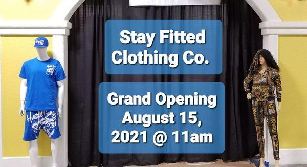 Join us on August 15, 2021 for our Grand Opening from 11am to 8pm