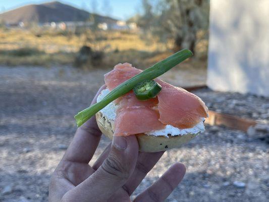 Acme's salmon royal in death valley california....