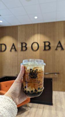 Roasted brown sugar bubble milk tea - medium