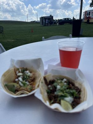 Chicken and Beef Street Tacos