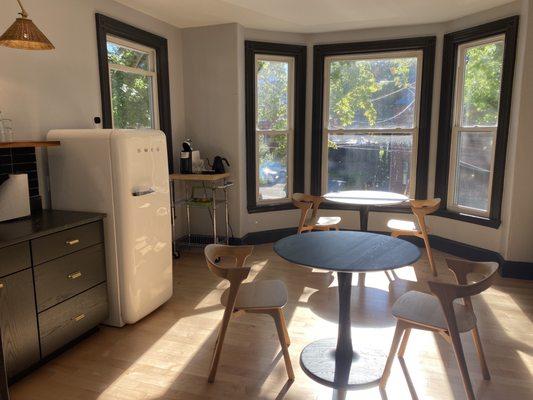 Shared kitchen area on 2nd floor