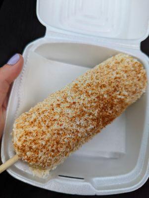 Esquites entrano (corn stick(