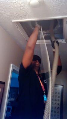 Cleaning The HVAC System