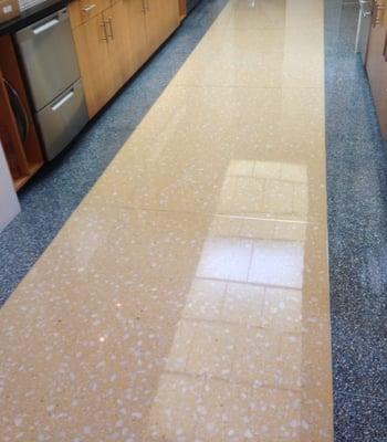 Terrazzo installation