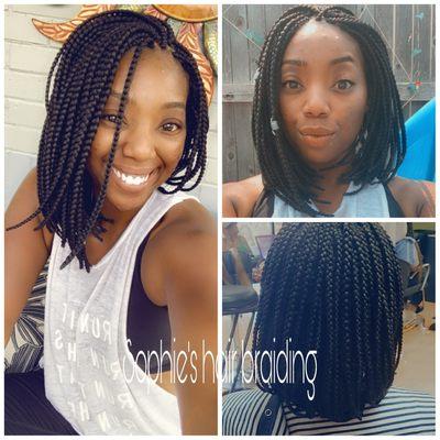 Bob braids