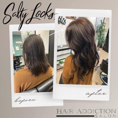 A little more hair never hurts and already beautiful boss babe! 
wearing 1 weft + 1 pack fusions.