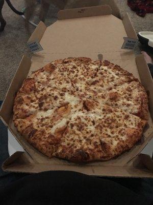 The most perfect cheese pizza