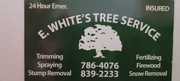 E White's Tree Svc