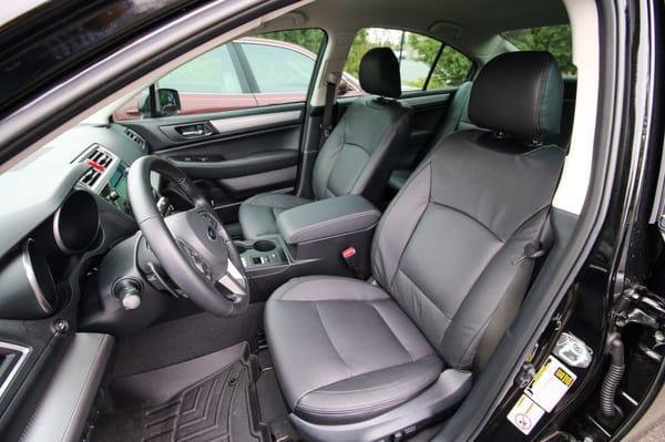 Leather seats installed on my 2015 Subaru Legacy