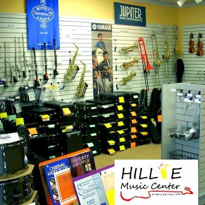 Hillje Music Center is a music supply store in San Antonio, Texas offering band instrument rentals, repair, and lessons in gu...