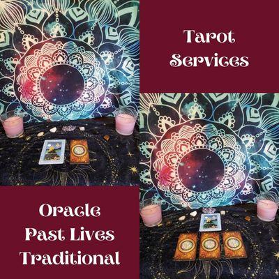 We offer a variety of different tarot readings!