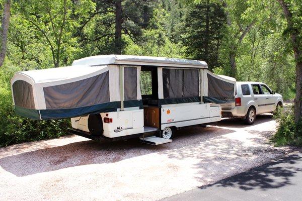 Coleman Popup Folding Camper