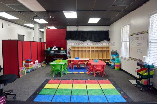 The main preschool room.