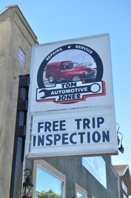 We always offer free trip inspections! Make sure to make an appointment.