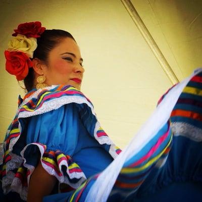 Baile Folklorico Performance for The Grand Opening of the Pico Branch Library.