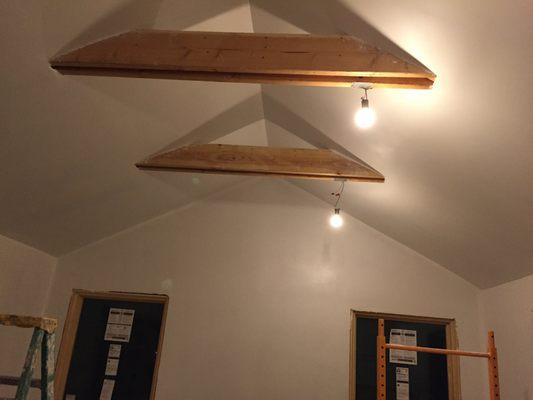 Semi-finished attic