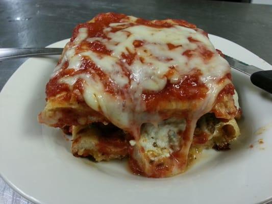 Our November Special - the soon-to-be-famous Pizzagna!