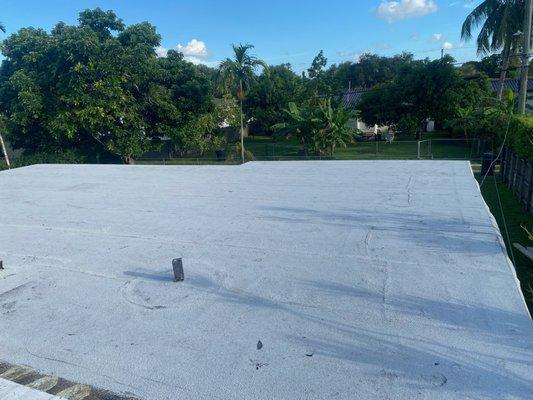 Flat roof