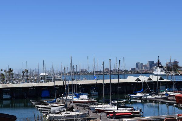 View toward downtown Oakland