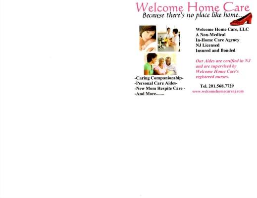 Welcome Home Care NJ