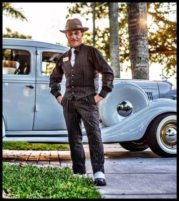 Danny K & His 1935 Hudson Terraplane Touring Sedan.