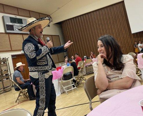 Mariachi singer.